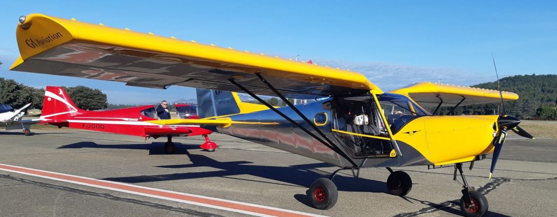 Un nouvel ULM pour la formation des pilotes à Carpentras